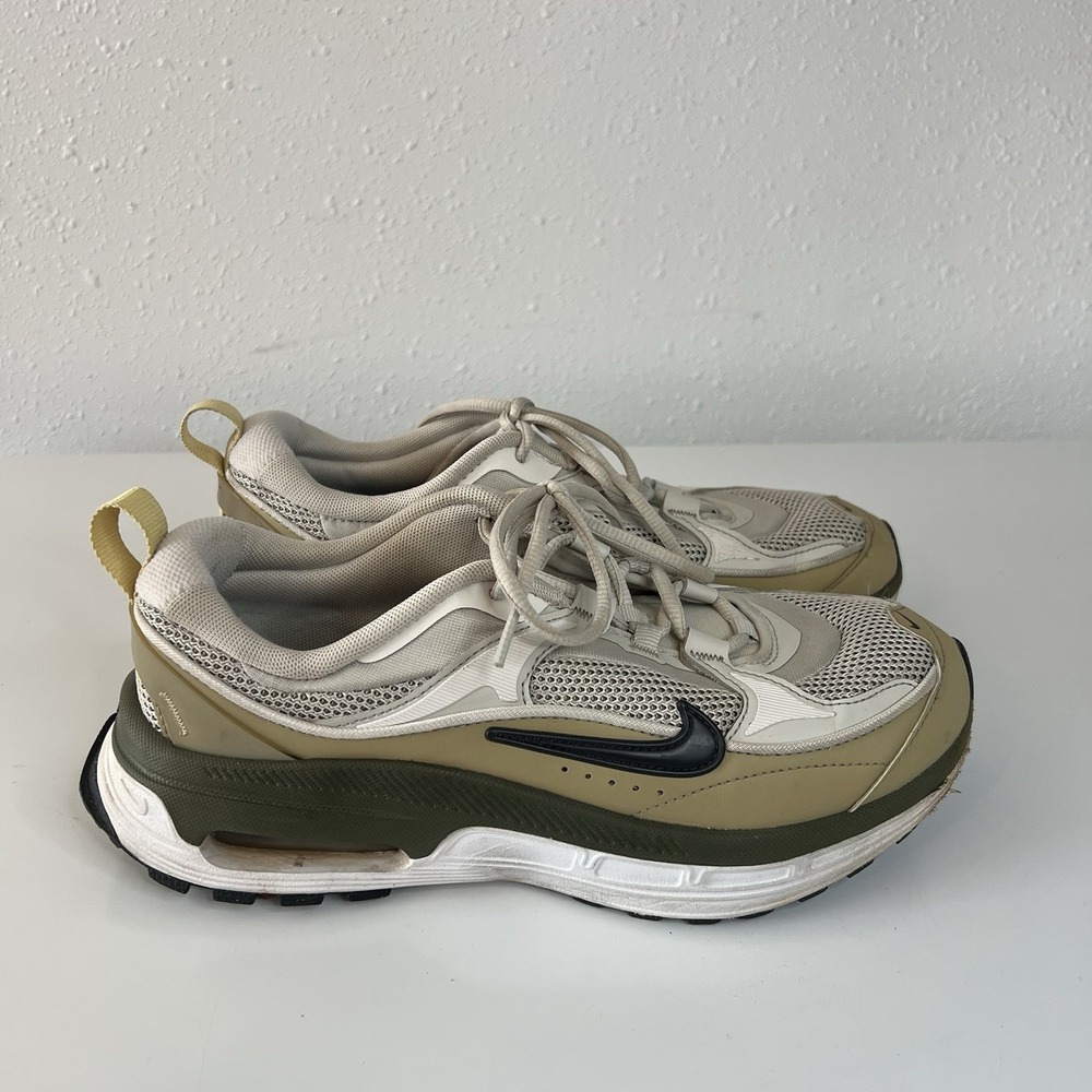 Nike W Air Max Bliss Light Bone Limestone Dark Gray DH5128-002 Womens Sz 8.5